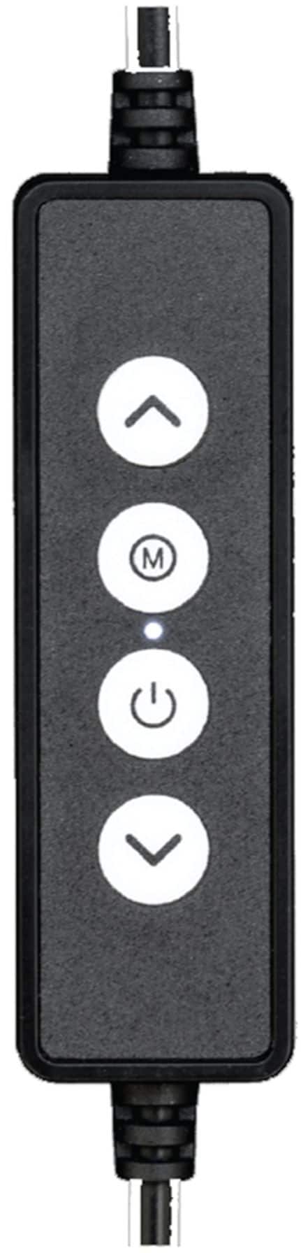 Sunpak - Kit de anel de luz LED bicolor de 12" - Preto-VL-LED-162-12RL