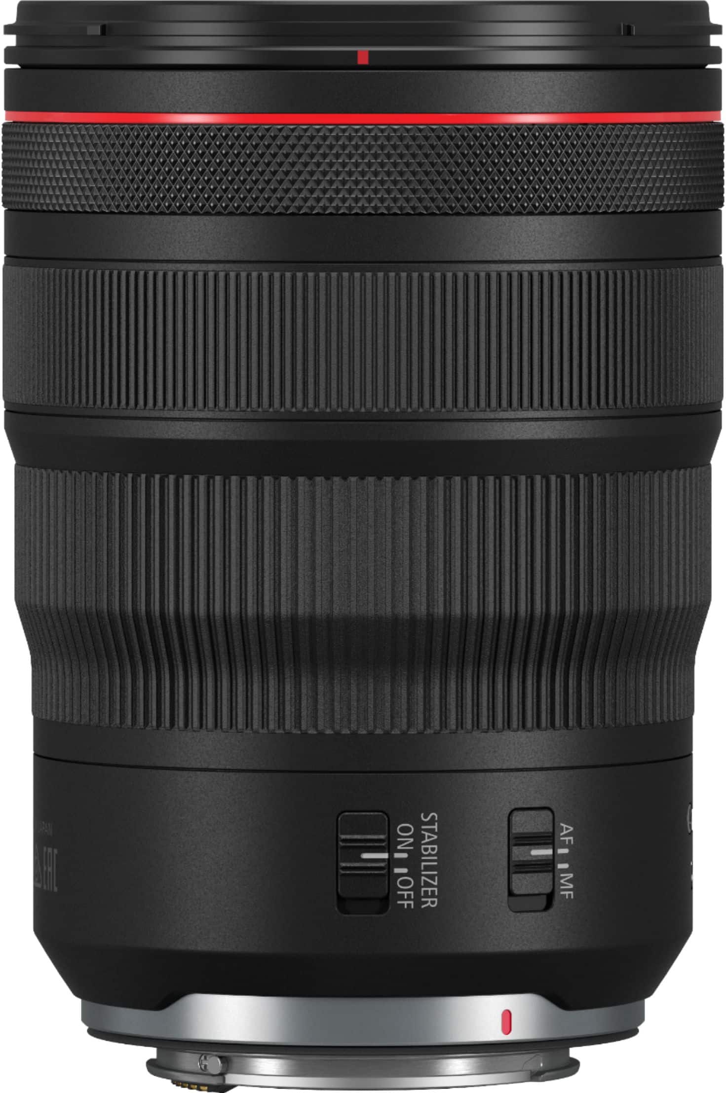 Canon - Lente zoom padrão RF24-70mm F2.8L IS USM para câmeras EOS série R - Preto-3680C002
