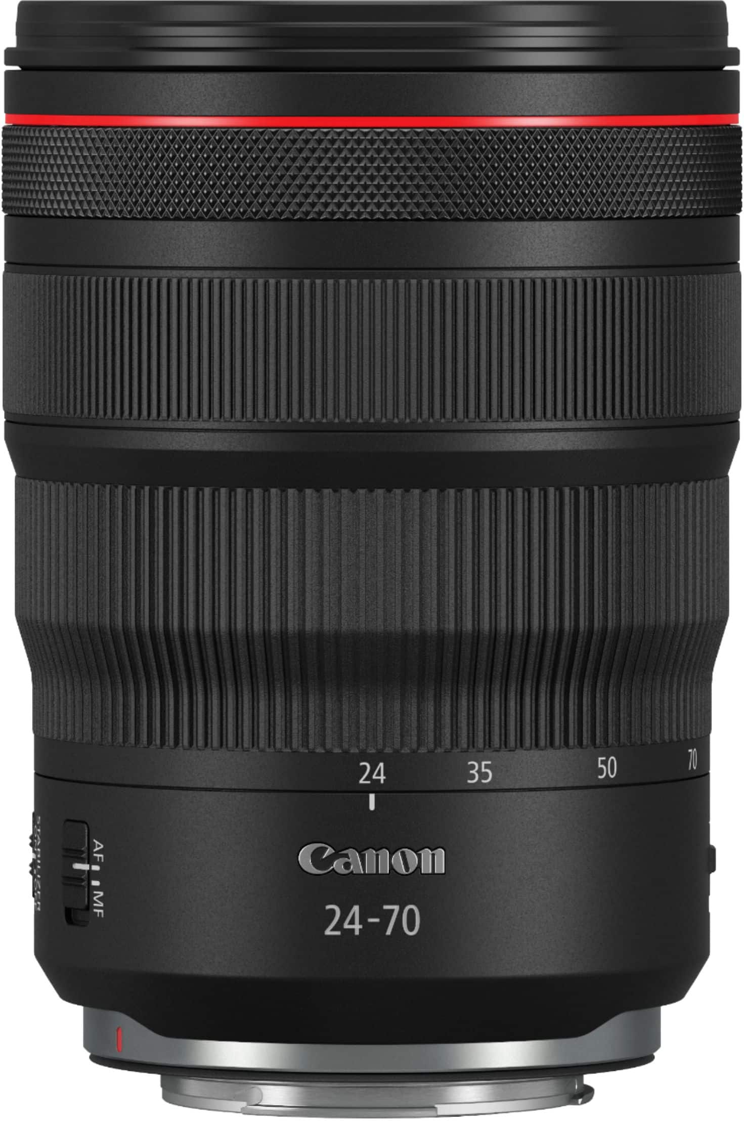 Canon - Lente zoom padrão RF24-70mm F2.8L IS USM para câmeras EOS série R - Preto-3680C002