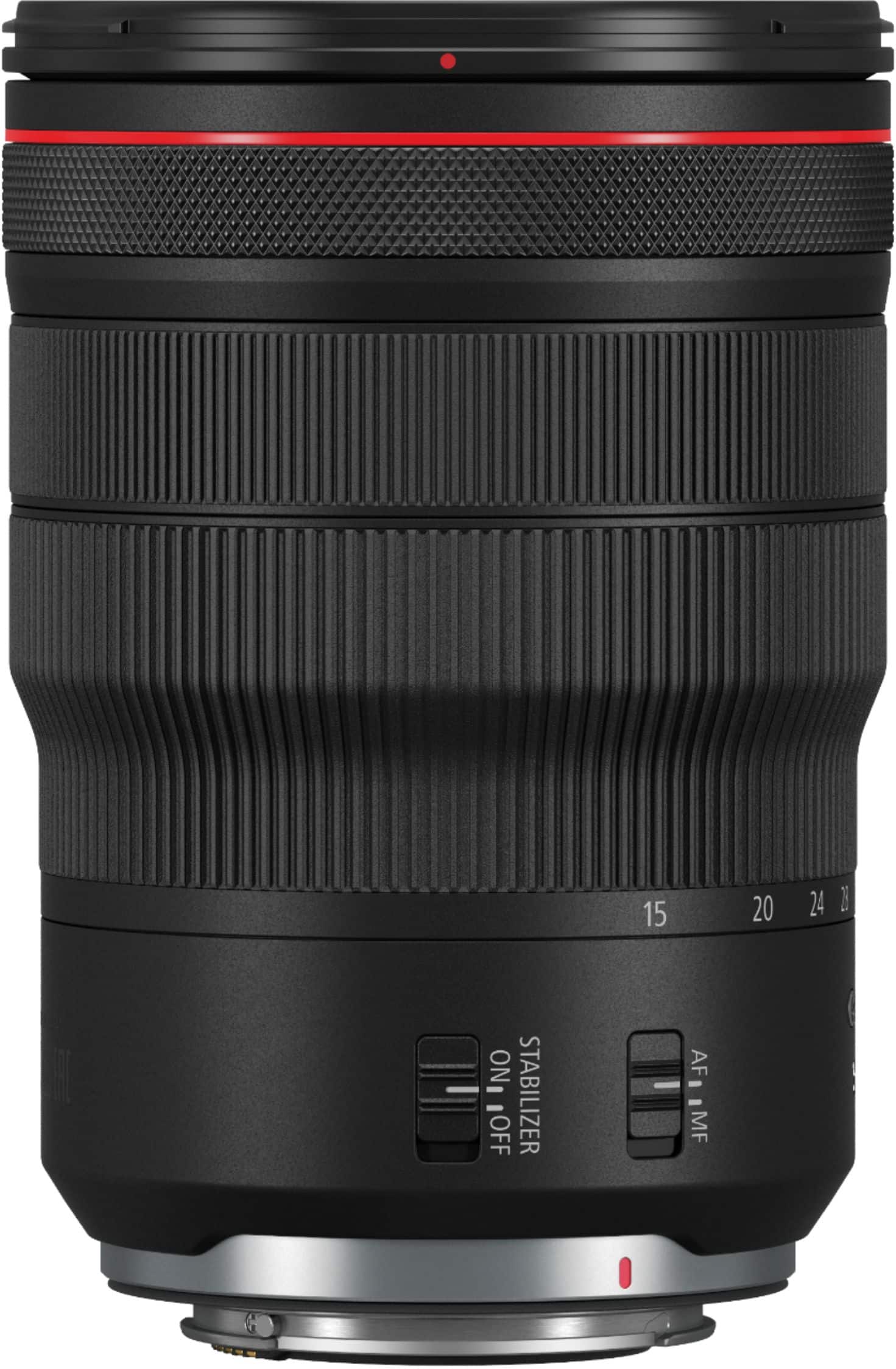 Canon - Lente zoom ultra grande angular RF15-35mm F2.8L IS USM para câmeras EOS série R - Preto-3682C002