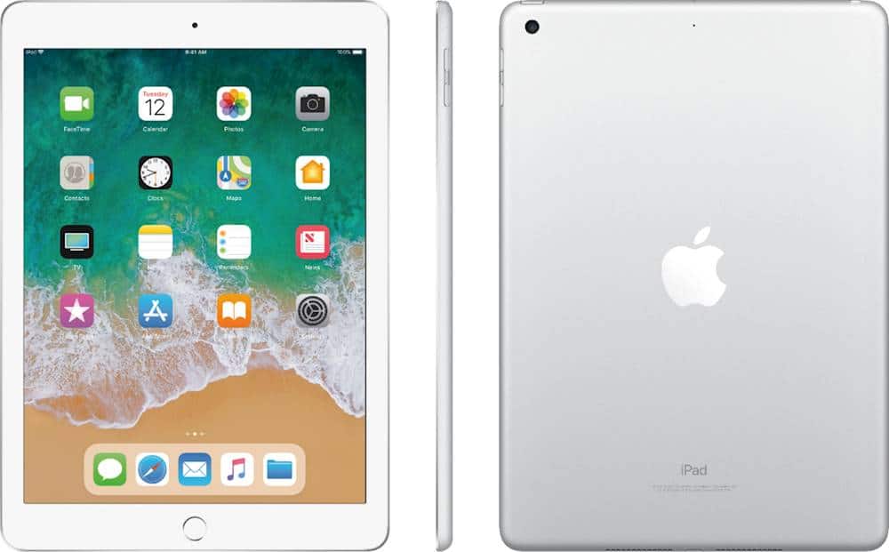 Certificado recondicionado - Apple iPad (5ª geração) (2017) Wi-Fi - 32 GB - Silver-MP2G2LL/AR