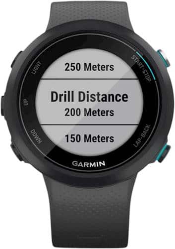 Garmin - Swim 2 Smartwatch 42mm Polímero Reforçado com Fibra - Slate-010-02247-00