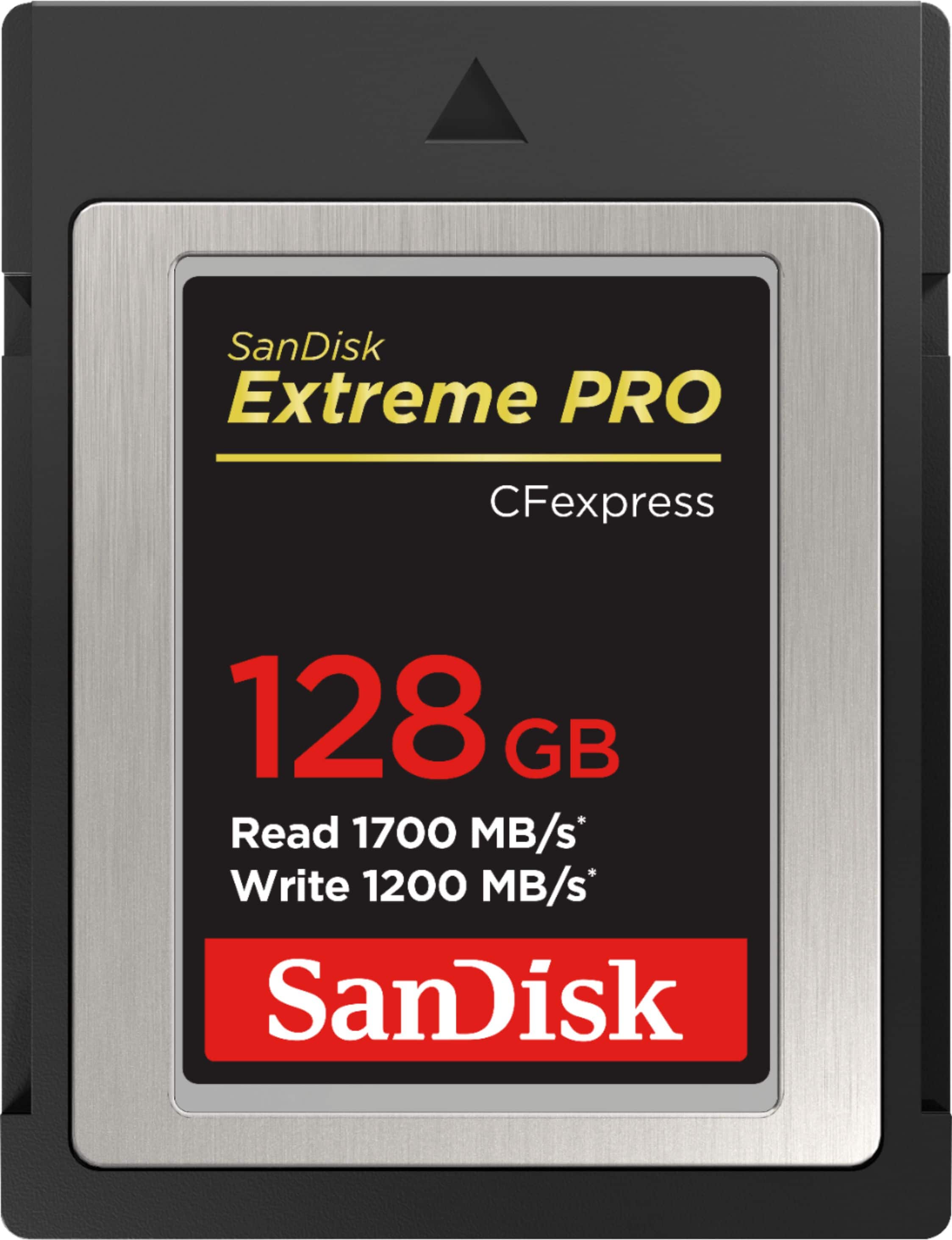 SanDisk - Cartão de memória Extreme PRO CFexpress de 128 GB-SDCFE-128G-ANCNN