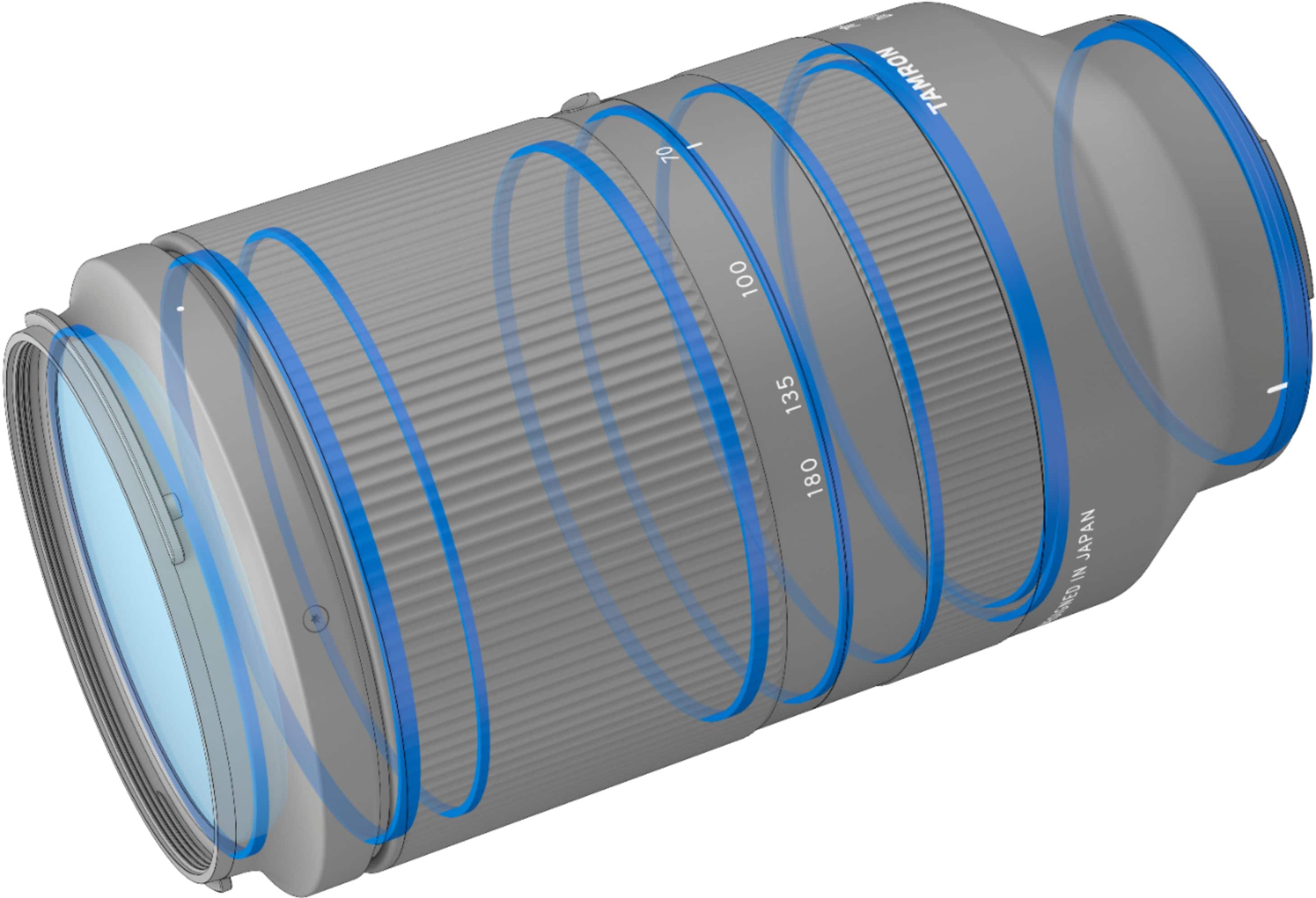Tamron - Lente zoom telefoto 70-180mm f/2.8 Di III VXD para Sony E-Mount - Preto-AFA056S700