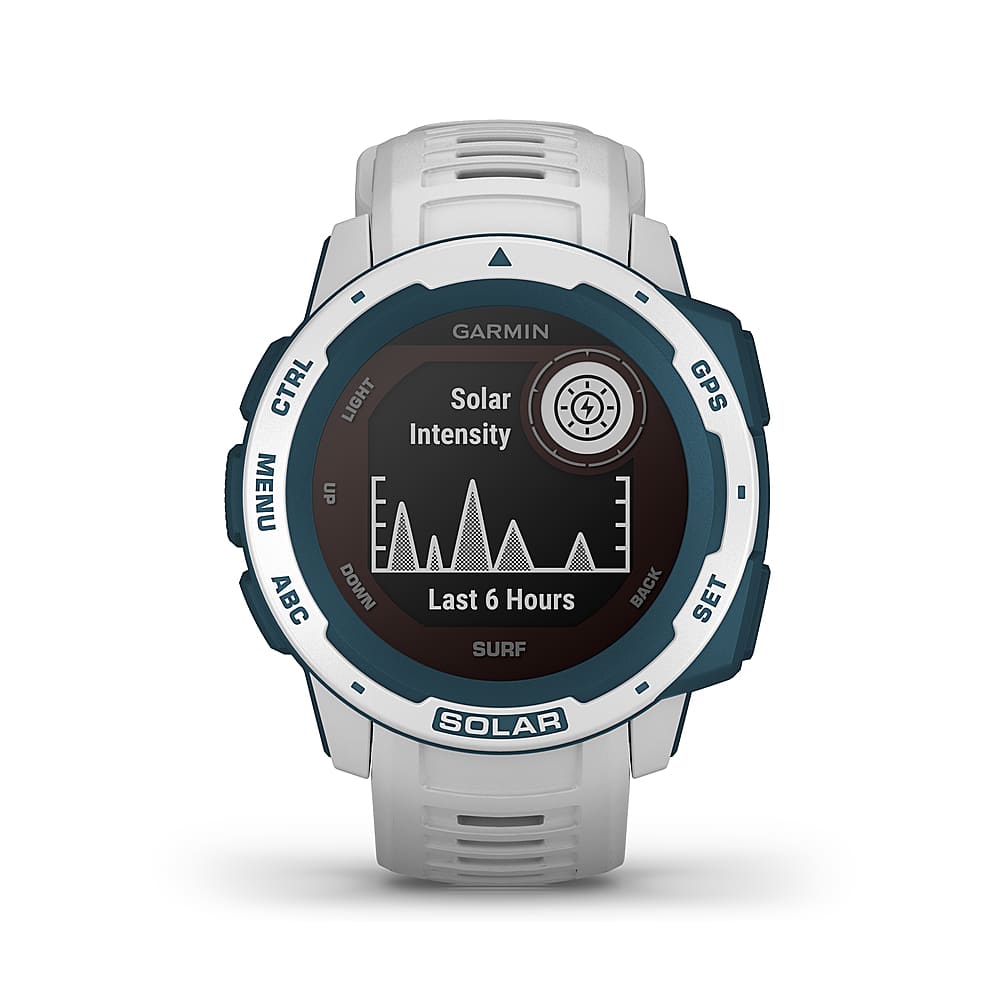 Garmin - Instinct Solar Surf GPS Smartwatch 45mm Polímero Reforçado com Fibra - Cloudbreak-010-02293-18