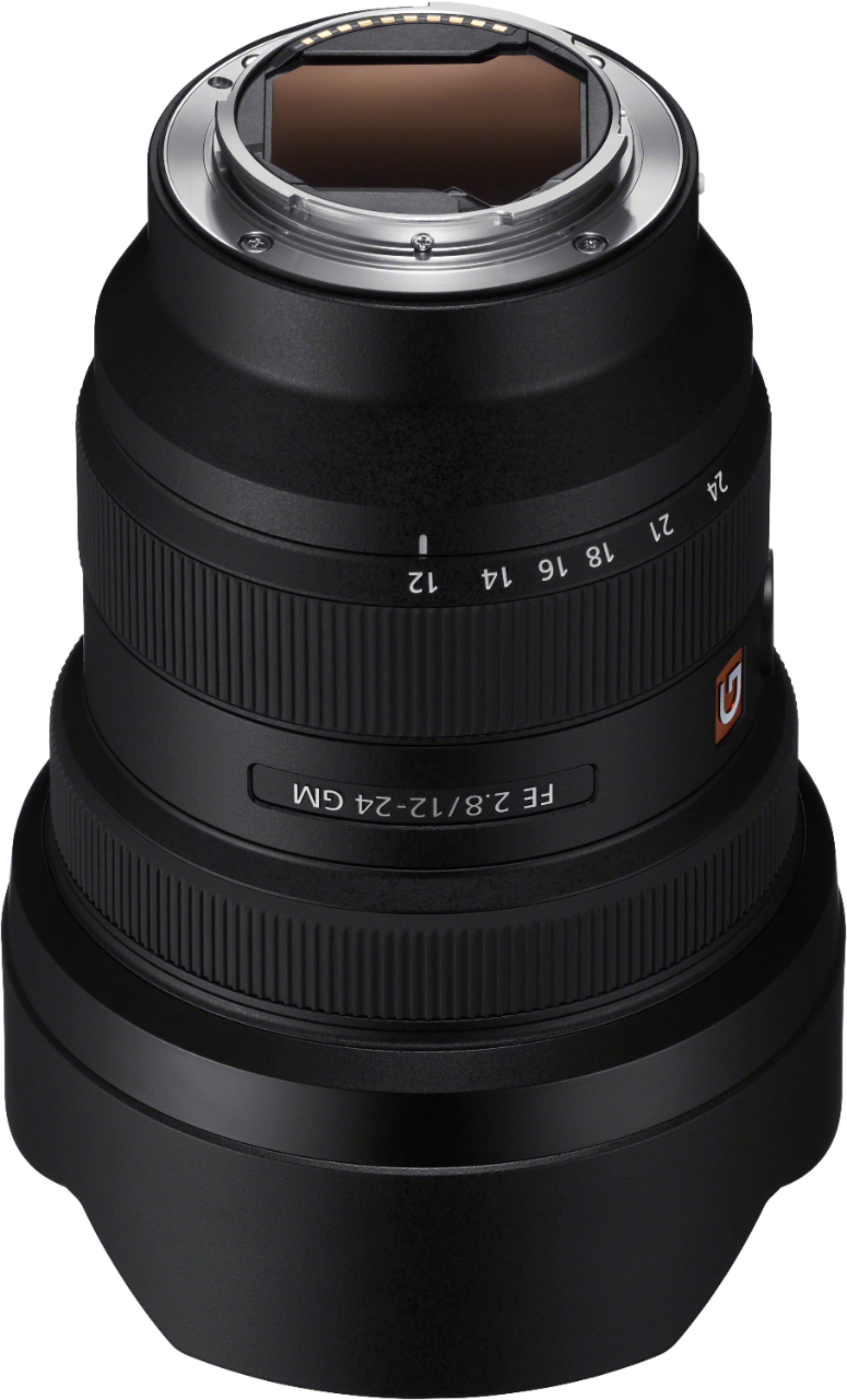 Sony - FE 12-24mm F2.8 G MASTER Lente zoom ultra grande angular de abertura constante e quadro completo - Preto-SEL1224GM