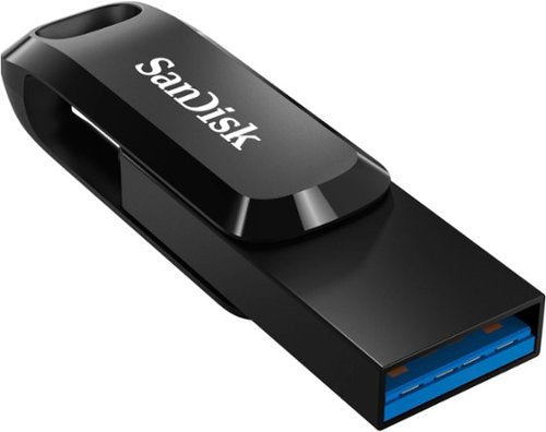 Pen Drive SanDisk - Unidade Flash Ultra Dual Drive Go 256 GB USB Tipo A/USB Tipo C - Preto-SDDDC3-256G-A46