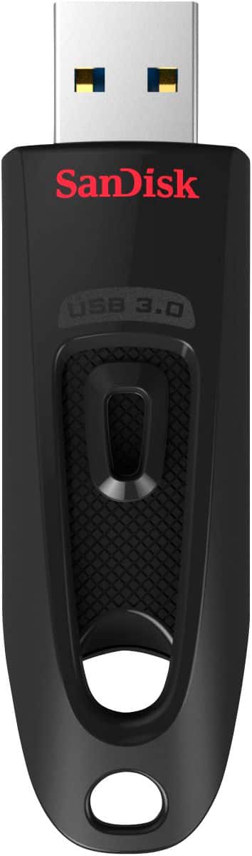 Pen Drive SanDisk - Unidade Flash Ultra 512GB USB 3.0 - Preto-SDCZ48-512G-A46