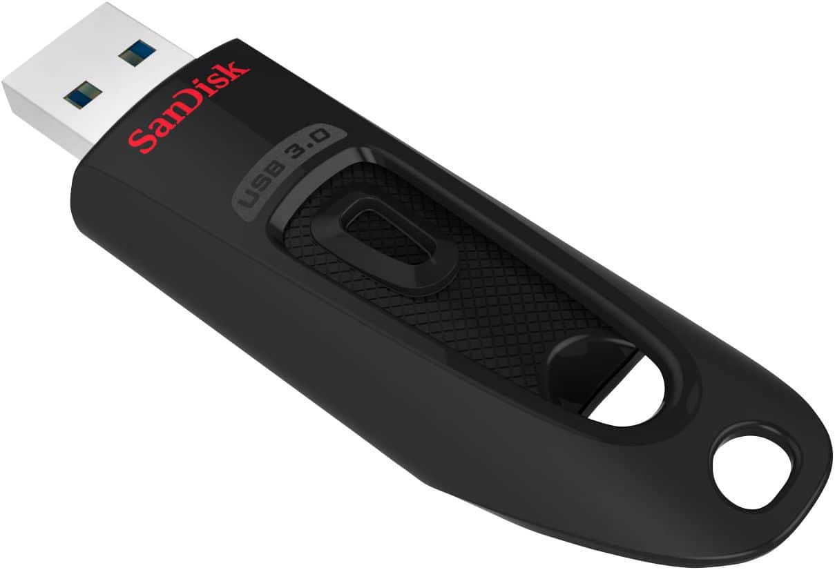 Pen Drive SanDisk - Unidade Flash Ultra 512GB USB 3.0 - Preto-SDCZ48-512G-A46