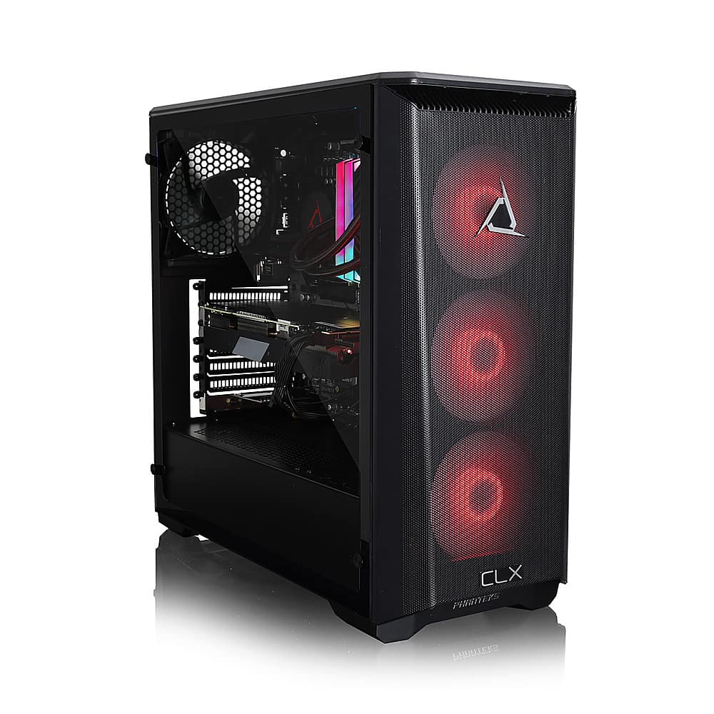 CLX - SET Gaming Desktop - Intel Core i9 10900KF - 32GB de memória - NVIDIA GeForce RTX 3070 - SSD de 960GB + HDD de 4TB - Preto-TGMSETRTH0A17BR