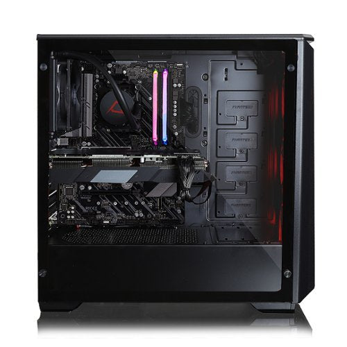 CLX - SET Gaming Desktop - Intel Core i9 10850K - 64 GB de memória - NVIDIA GeForce RTX 3070 - SSD NVMe de 1 TB + HDD de 6 TB - Preto-TGMSETRTH0A28BM