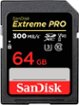 SanDisk - Cartão de memória Extreme Pro 64GB SDXC UHS-II-SDSDXDK-064G-ANCIN