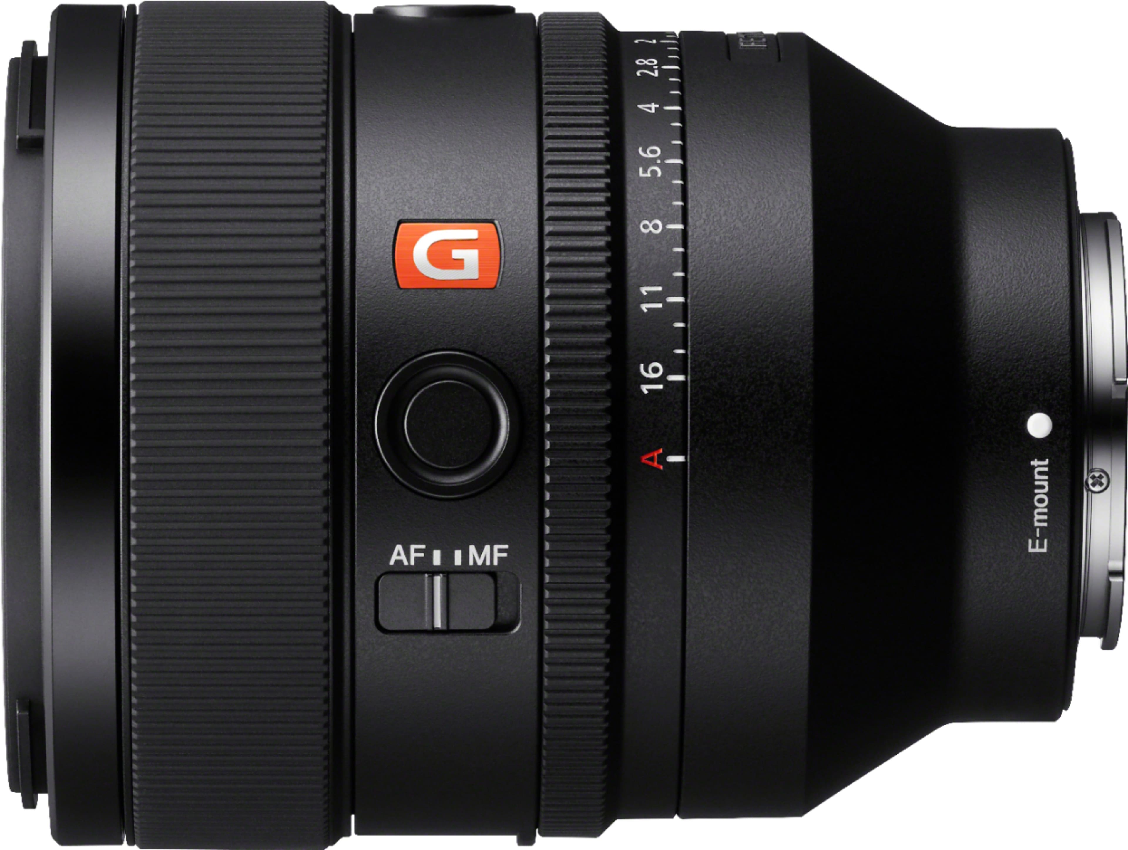 Lente GM Full-frame FE 50mm F1.2 para câmeras Sony Alpha E-mount - Preto-SEL50F12GM