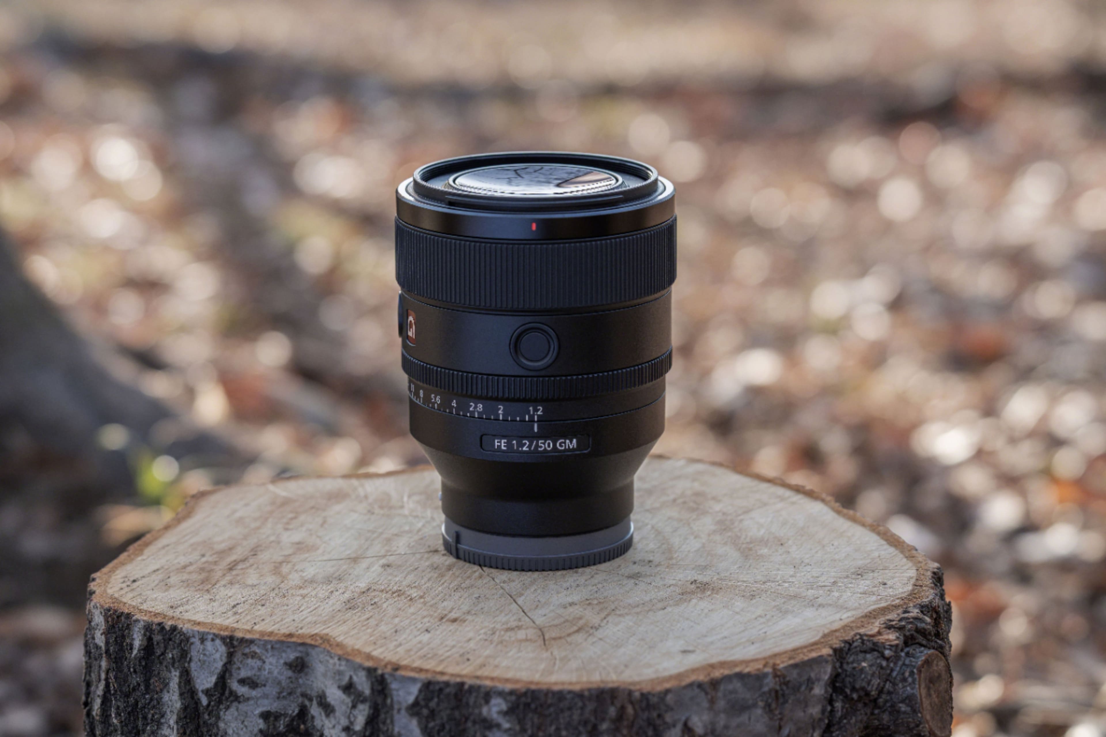Lente GM Full-frame FE 50mm F1.2 para câmeras Sony Alpha E-mount - Preto-SEL50F12GM