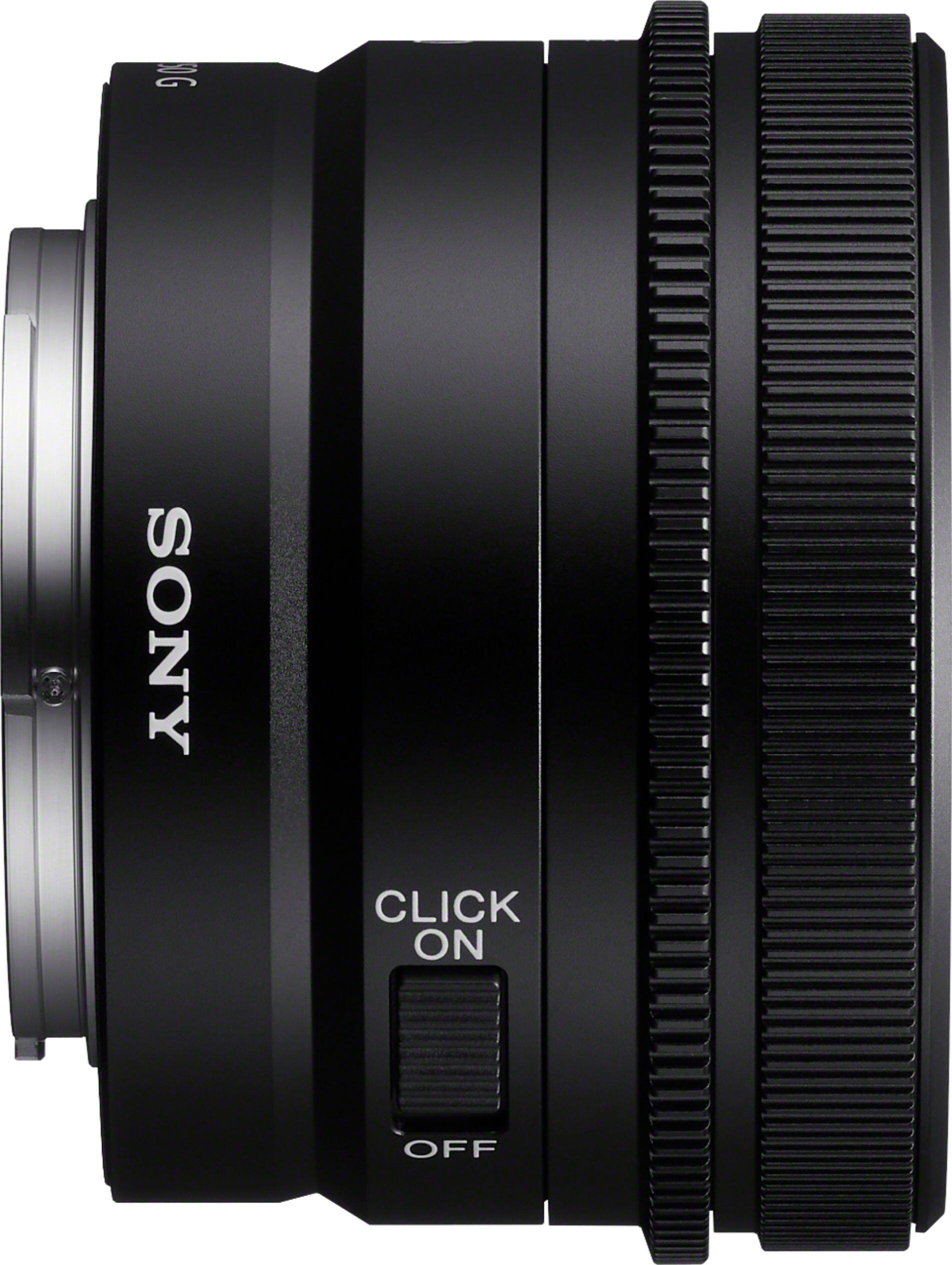 Lente G ultracompacta FE 50mm F2.5 G Full-frame para câmeras Sony Alpha E-mount - Preto-SEL50F25G