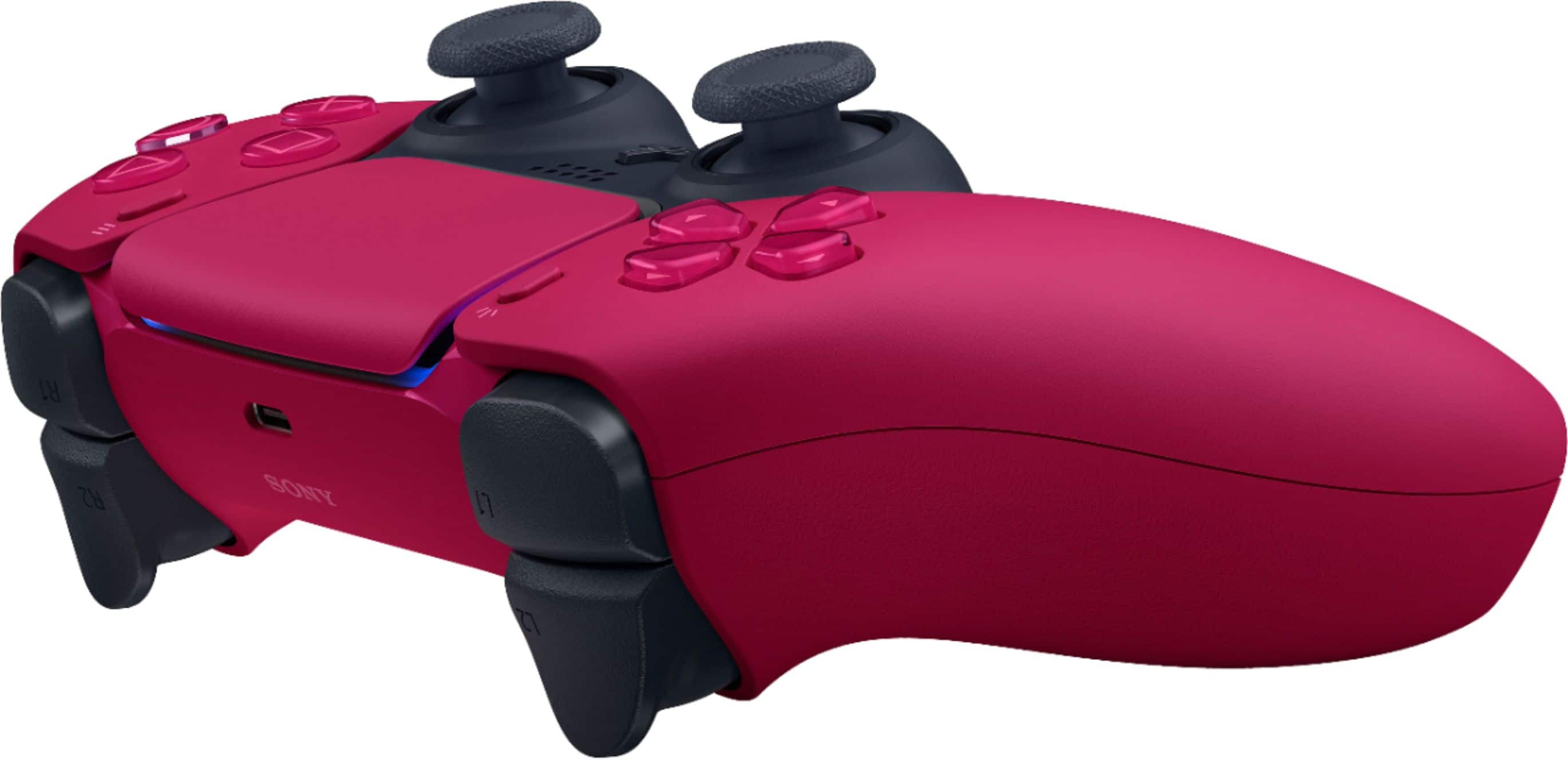 Sony - PlayStation 5 - Controle sem fio para para vídeo gameDualSense - Cosmic Red-1000039937/3006393