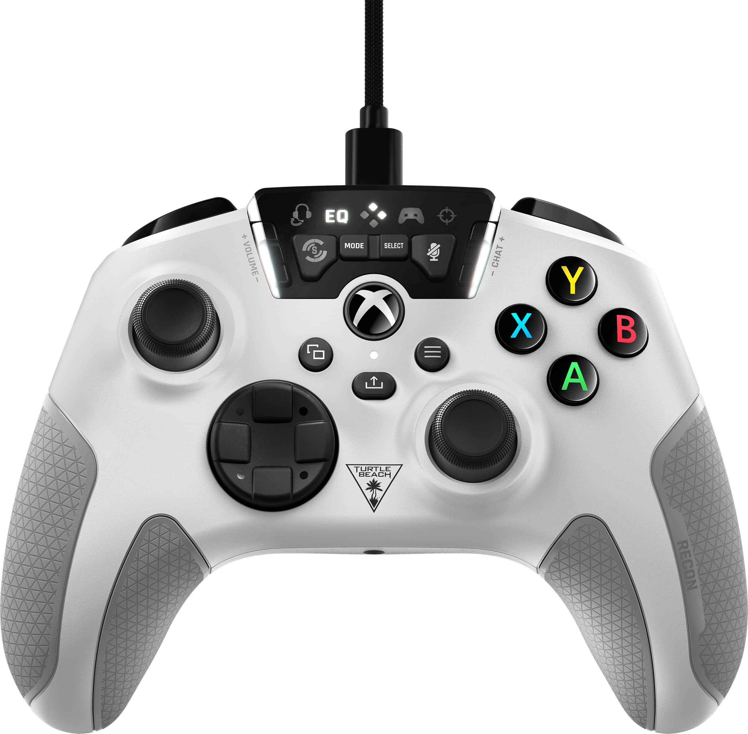 Turtle Beach - ctrl Bluetooth Recon com fio p/ Xbox Series X, Xbox Series S, Xbox One e PCs com Windows com botões remapeáveis - Branco-TBS-0705-0