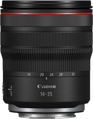 Canon - Lente zoom ultra grande angular RF14-35mm F4L IS USM para câmeras EOS série R - Preto-4857C002