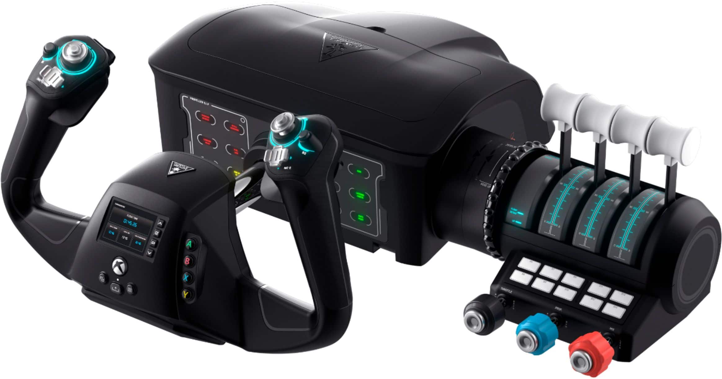 Turtle Beach – Sistema de controle universal de voo P/simulação Preto-TBS-0715-02