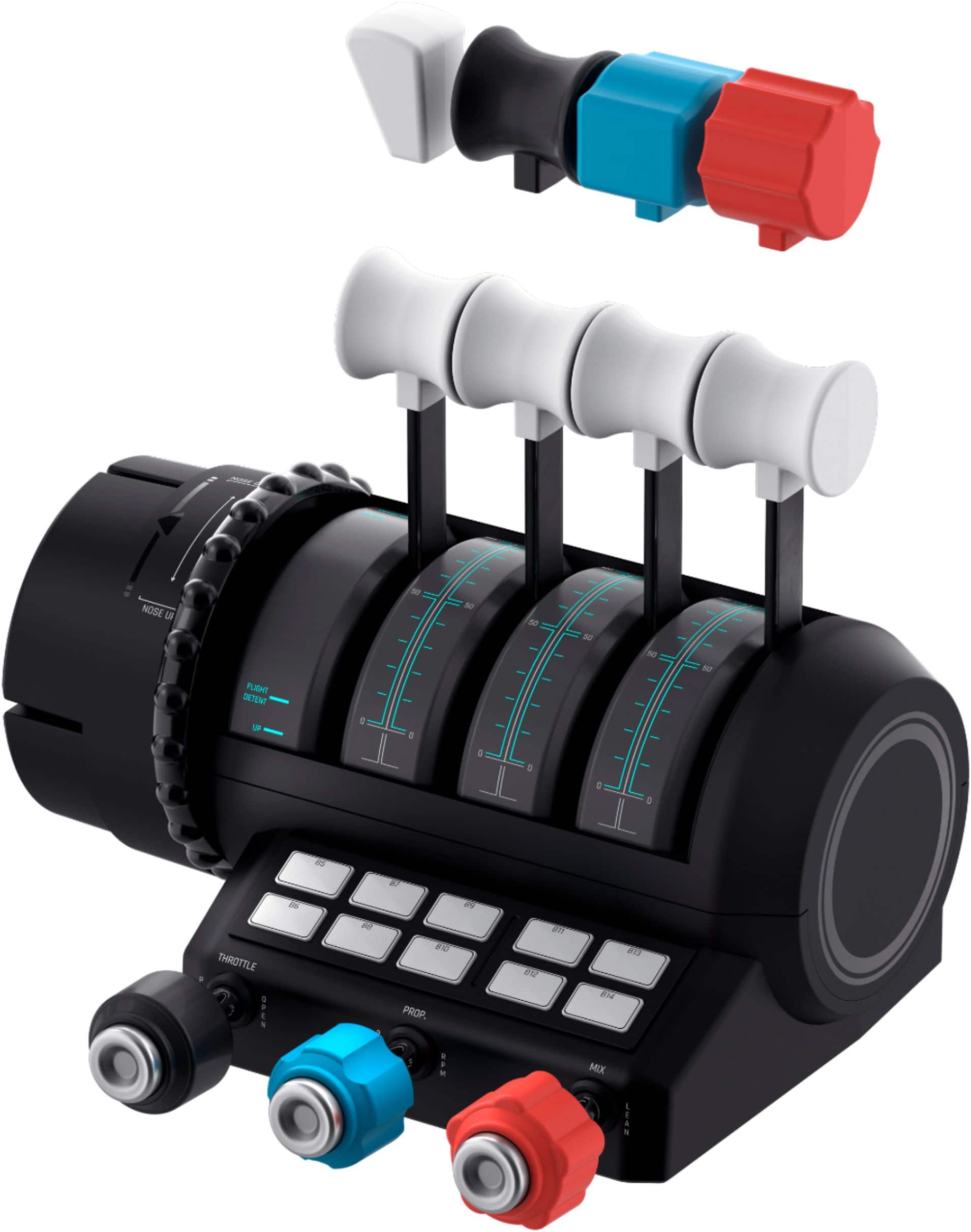 Turtle Beach – Sistema de controle universal de voo P/simulação Preto-TBS-0715-02
