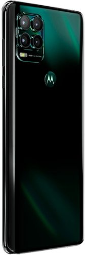 Celular Motorola - Moto G Stylus 5G 256 GB recondicionado certificado pelo Geek Squad (desbloqueado) - Cosmic Emerald-GSRF PAN00004US