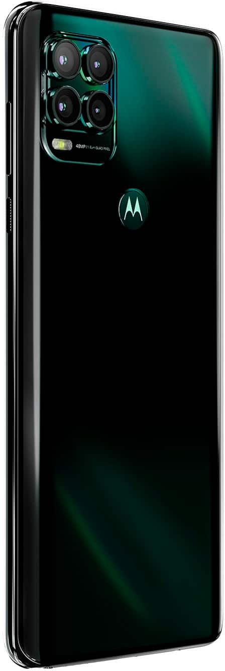 Celular Motorola - Moto G Stylus 5G 256 GB recondicionado certificado pelo Geek Squad (desbloqueado) - Cosmic Emerald-GSRF PAN00004US