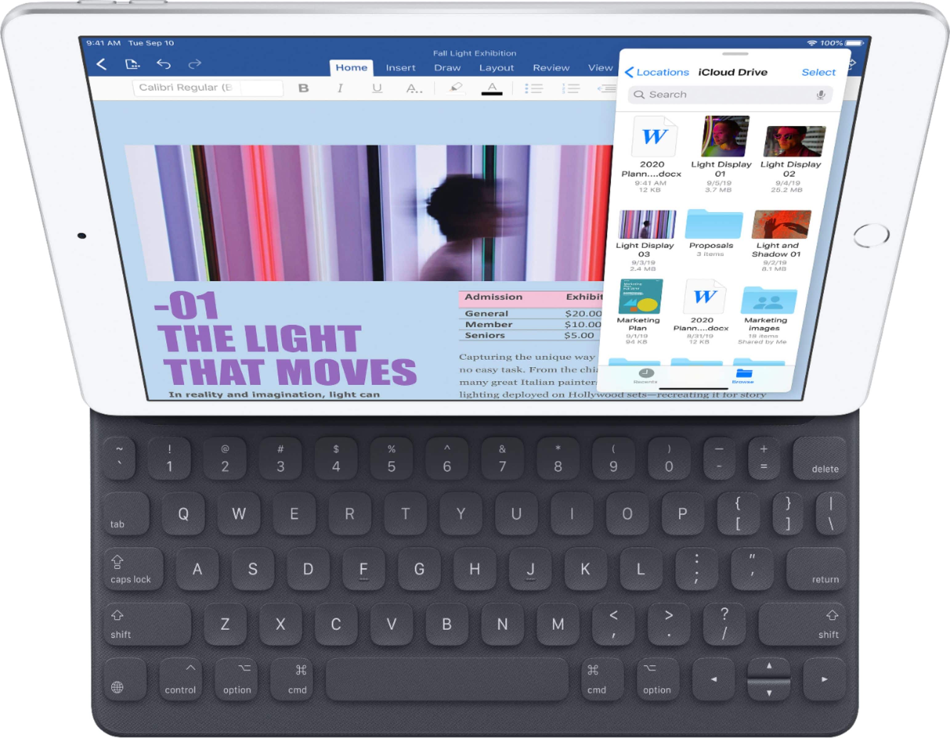 Apple - iPad recondicionado de 10,2 polegadas certificado pelo Geek Squad (7ª geração) com Wi-Fi - 32 GB - cinza espacial-TI-GSRF MW742LL/A