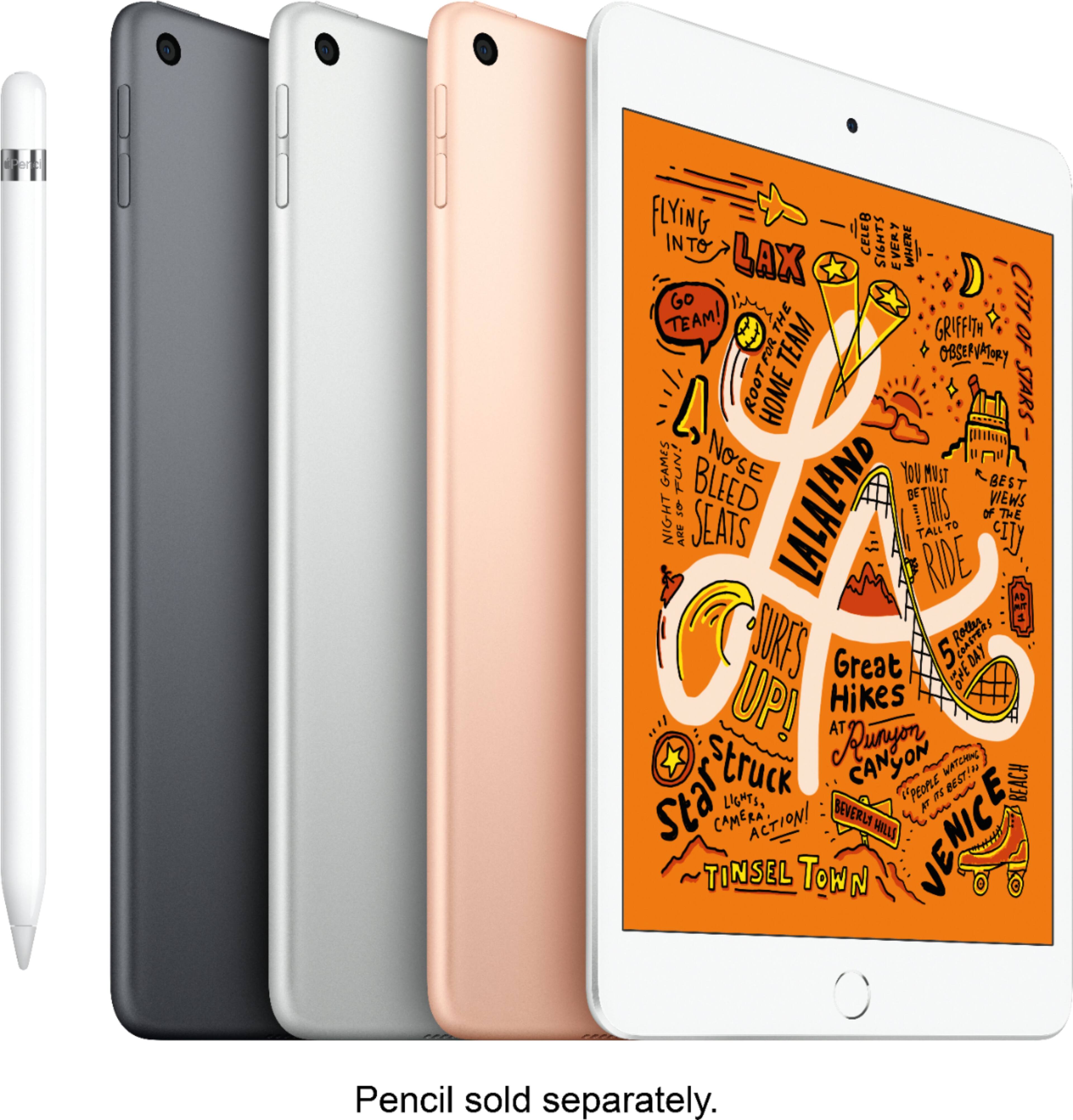 Apple - iPad mini recondicionado de 7,9 polegadas certificado pelo Geek Squad (5ª geração) com Wi-Fi - 64 GB - Gold-TI-GSRF MUQY2LL/A
