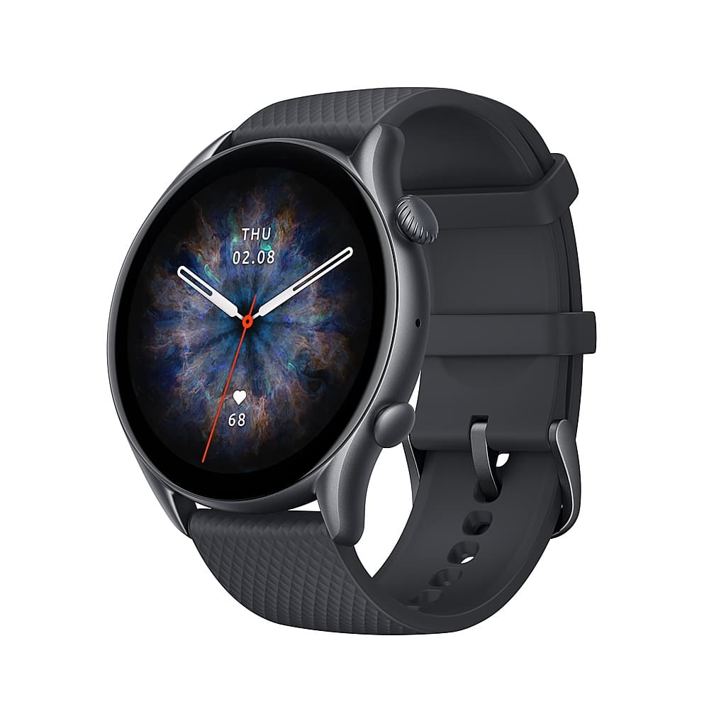 Amazfit - GTR 3 Pro Smartwatch 36,8mm Liga de Alumínio - Preto Infinito-W2040OV2N