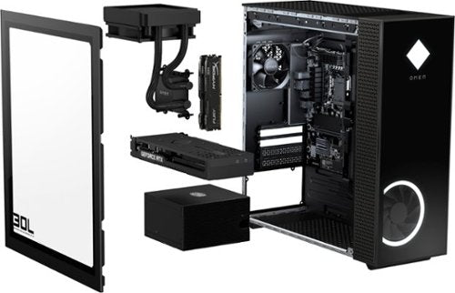 CyberPowerPC - Gamer Supreme Gaming Desktop - AMD Ryzen 9 7900X - 32GB de memória - AMD Radeon RX 7700 XT - SSD de 2TB - Branco-SLC10960CPG