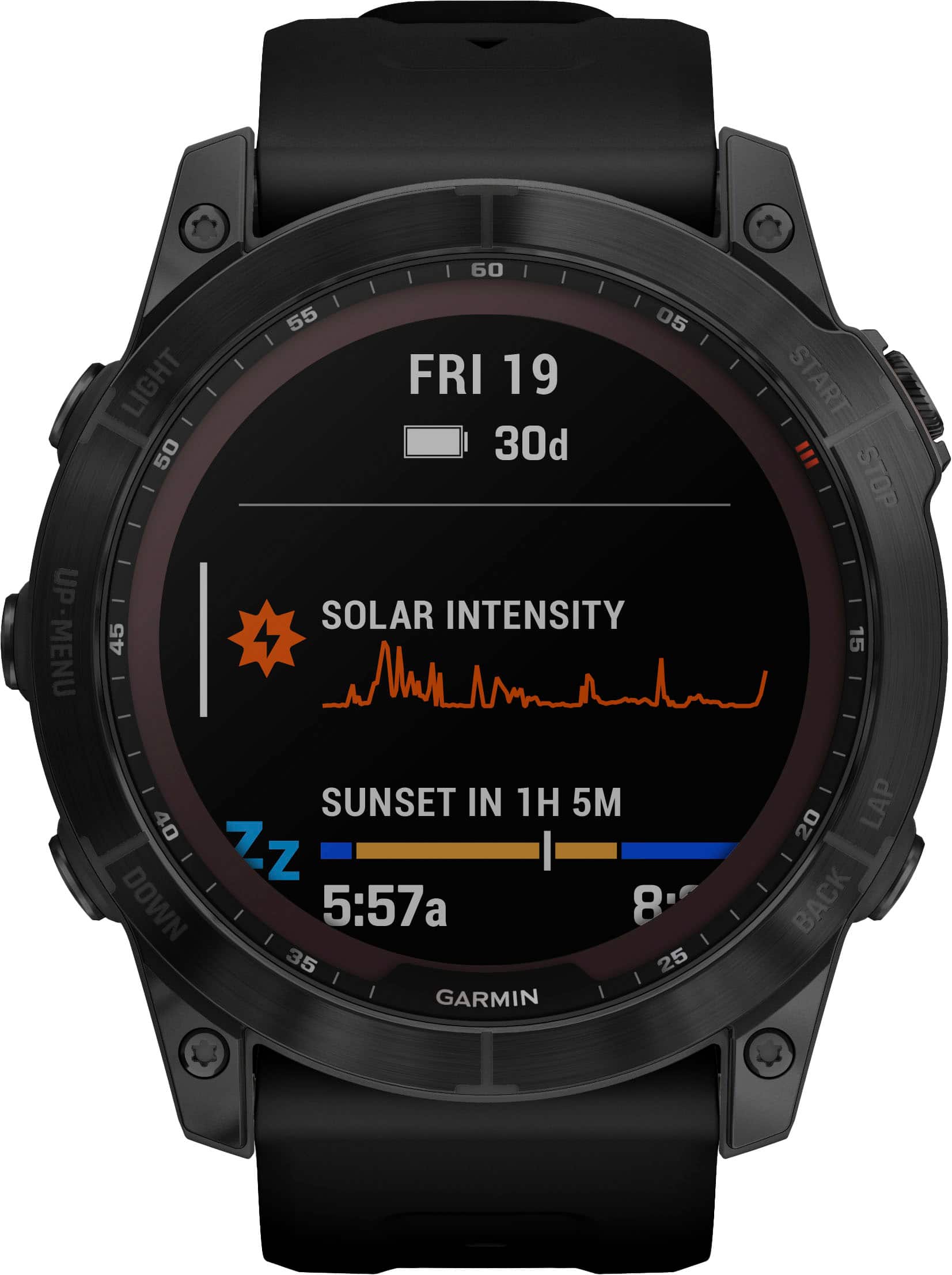 Garmin fēnix 7X Sapphire Solar GPS Smartwatch 35 mm - Preto -010-02541-22