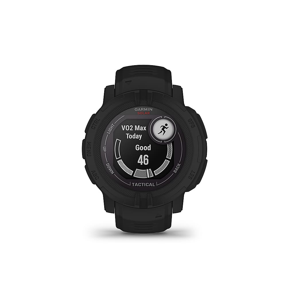 Garmin - Instinct 2 Solar Tactical Edition 45mm Smartwatch Polímero Reforçado com Fibra - Preto-010-02627-13
