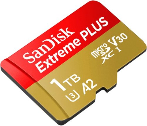 SanDisk - Cartão de memória microSDXC UHS-I Extreme PLUS 1TB-SDSQXBD-1T00-AN6MA