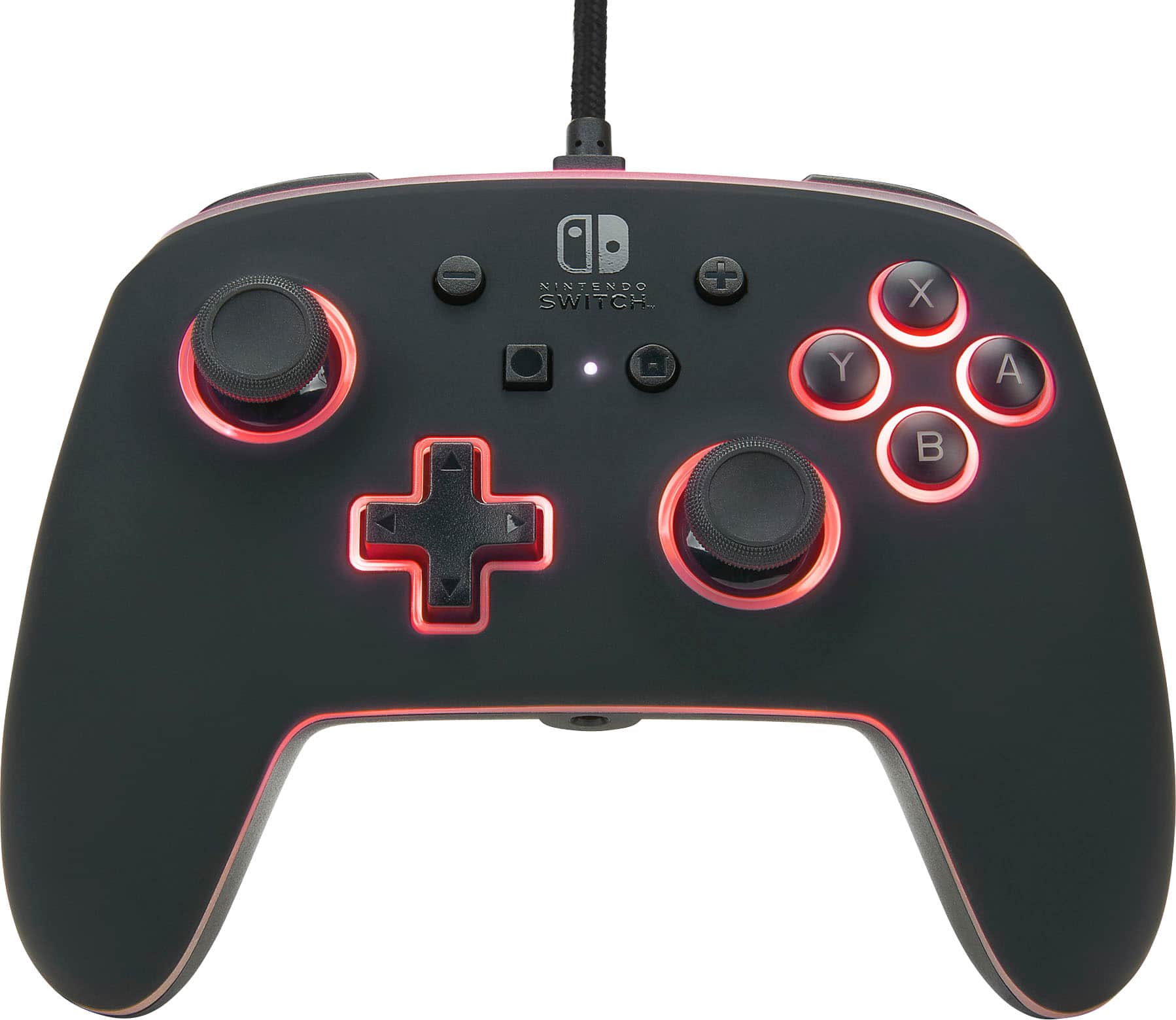 PowerA - Controle com fio para video game Spectra Enhanced para Nintendo Switch - Preto LED-1510925-01