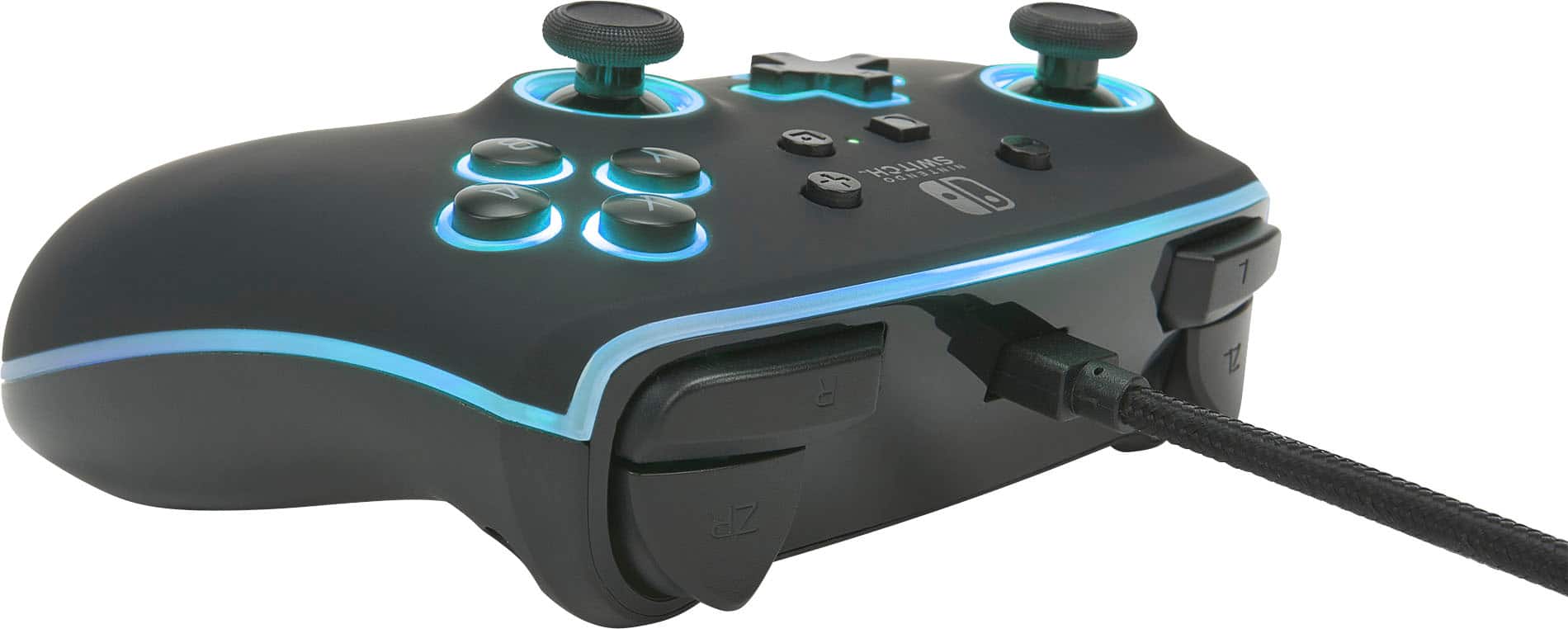 PowerA - Controle com fio para video game Spectra Enhanced para Nintendo Switch - Preto LED-1510925-01