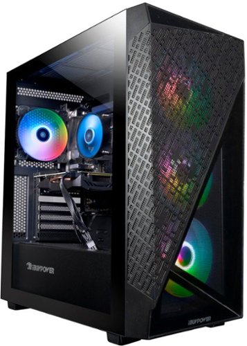 CyberPowerPC - Gamer Master Gaming Desktop - AMD Ryzen 5 7600 - 16GB de memória - NVIDIA GeForce RTX 4060 Ti 8GB - SSD de 1TB - Branco-GMA9020CPGV8