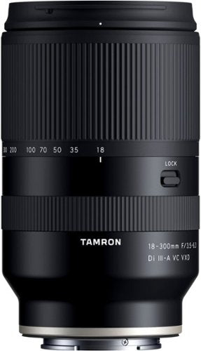 Tamron - Lente zoom multifuncional 18-300mm f/3.5-6.3 Di III-A VC VXD para câmeras Sony E-Mount-AFB061S700