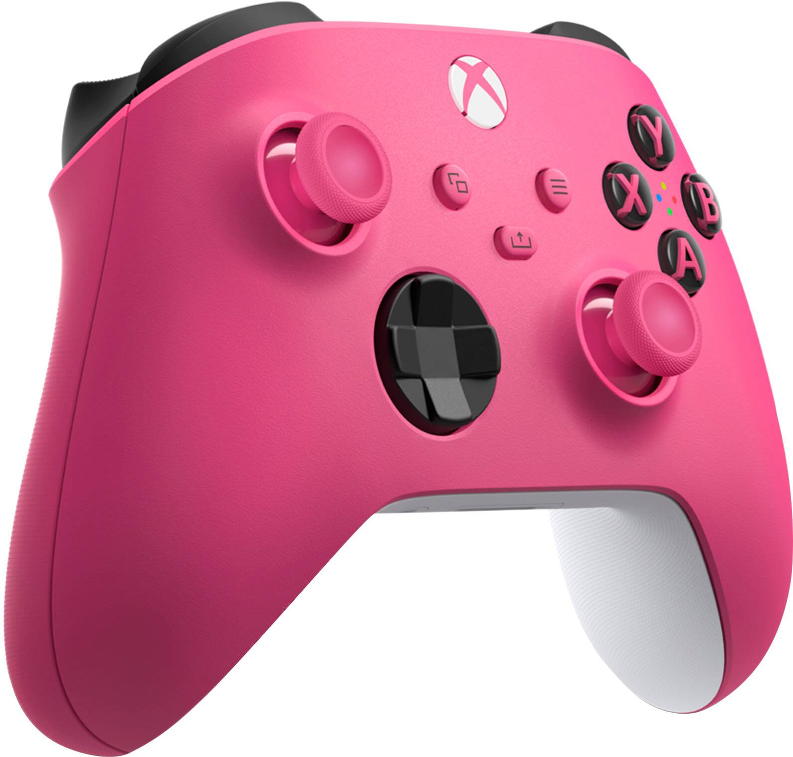 Microsoft - Controle sem fio para para vídeo gameXbox para Xbox Series X, Xbox Series S, Xbox One, dispositivos Windows - Deep Pink-QAU-00082