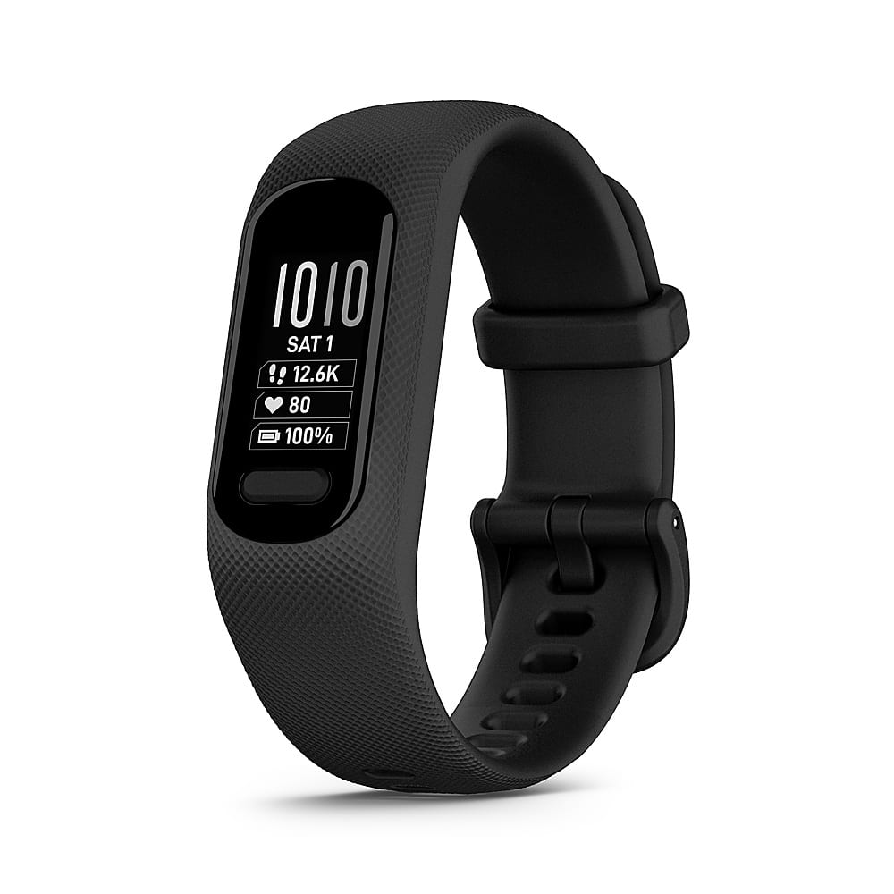 Garmin - vívosmart 5 Smart Fitness Tracker + frequência cardíaca pequena/média - preto-010-02645-00