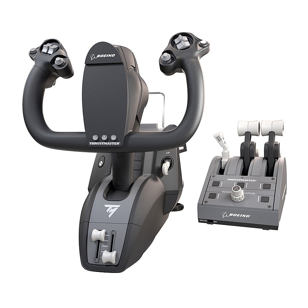 Thrustmaster - TCA Yoke Pack Boeing Edition para Xbox Series X|S, Xbox One, PC - Preto-4460210