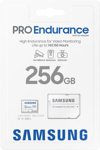 Samsung - Cartão de memória MicroSDXC PRO Endurance 256GB-MB-MJ256KA/AM