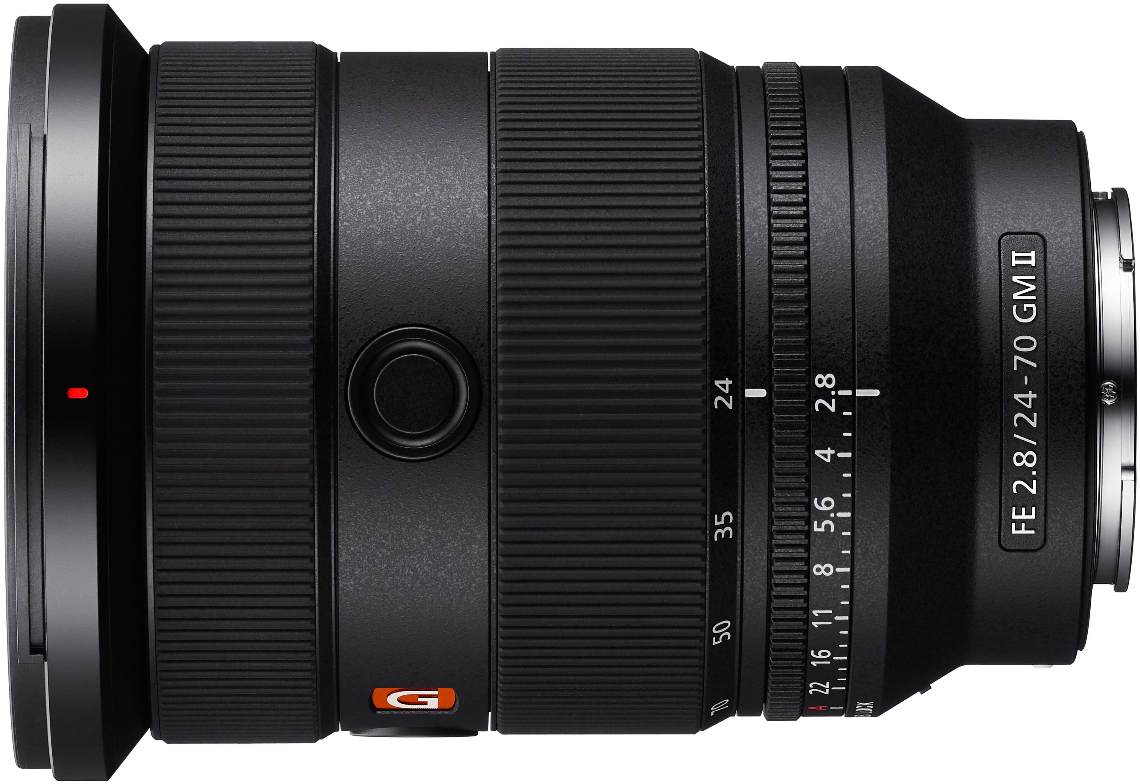 Sony - Lente G Master FE 24-70mm F2.8 GM II Full-frame com abertura constante e zoom padrão - Preto-SEL2470GM2