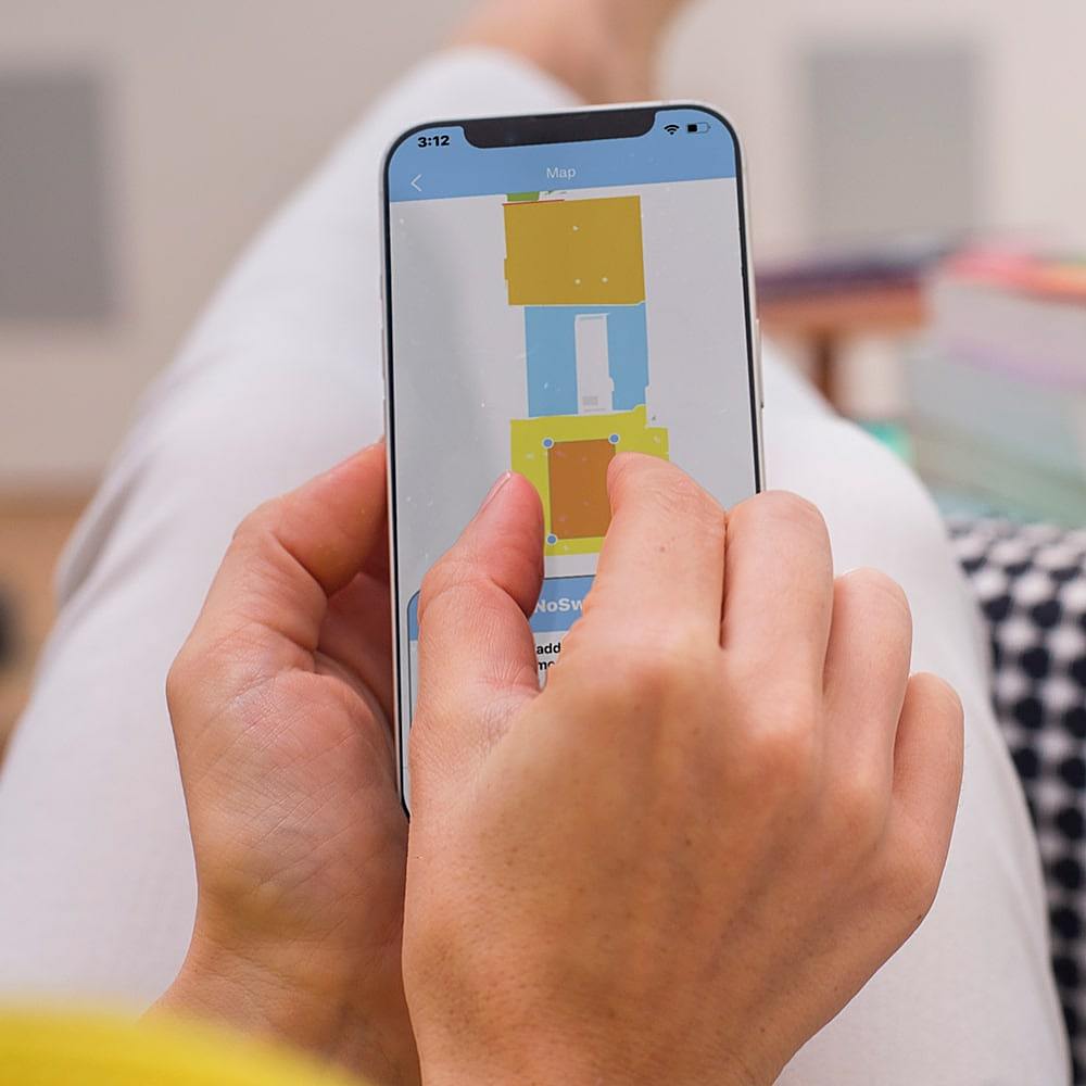 bObsweep - Robô aspirador e esfregão PetHair SLAM conectado por Wi-Fi - Jet-SLP231122