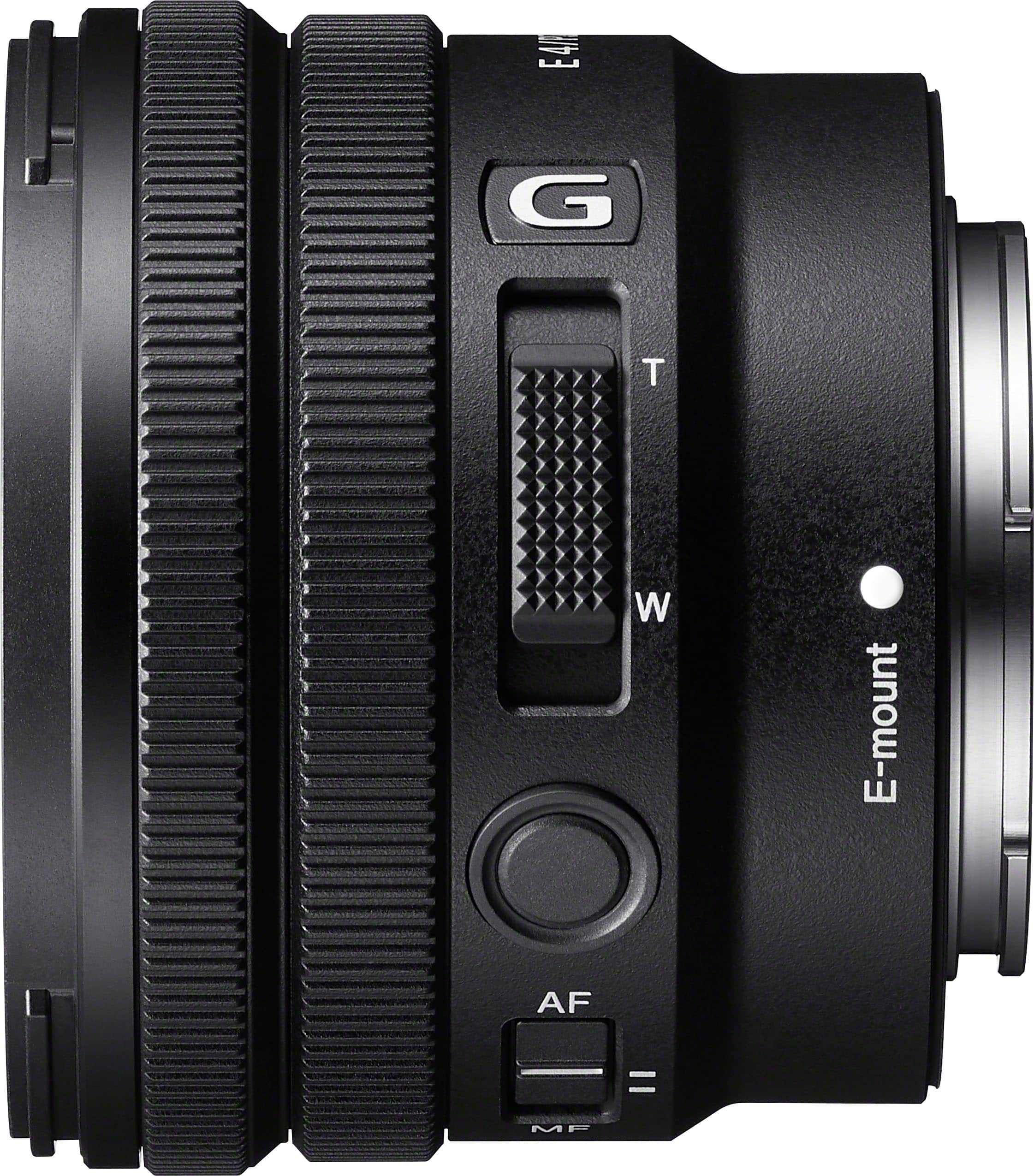 Sony - Lente E PZ 10-20mm F4 G APS-C com zoom motorizado de abertura constante Lente G - Preto-SELP1020G