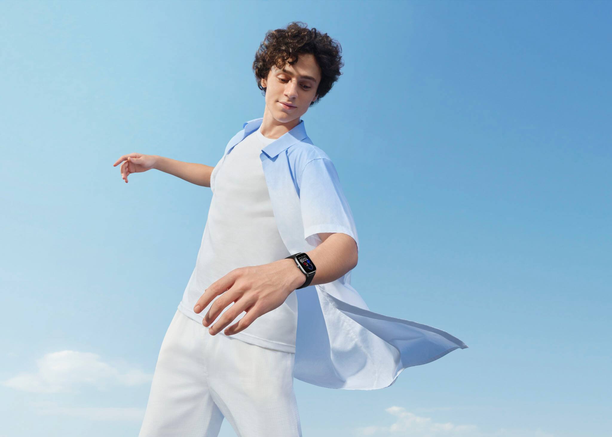 Amazfit - GTS 4 Mini Smartwatch 41,9 mm em liga de alumínio - Preto meia-noite-W2176OV1N