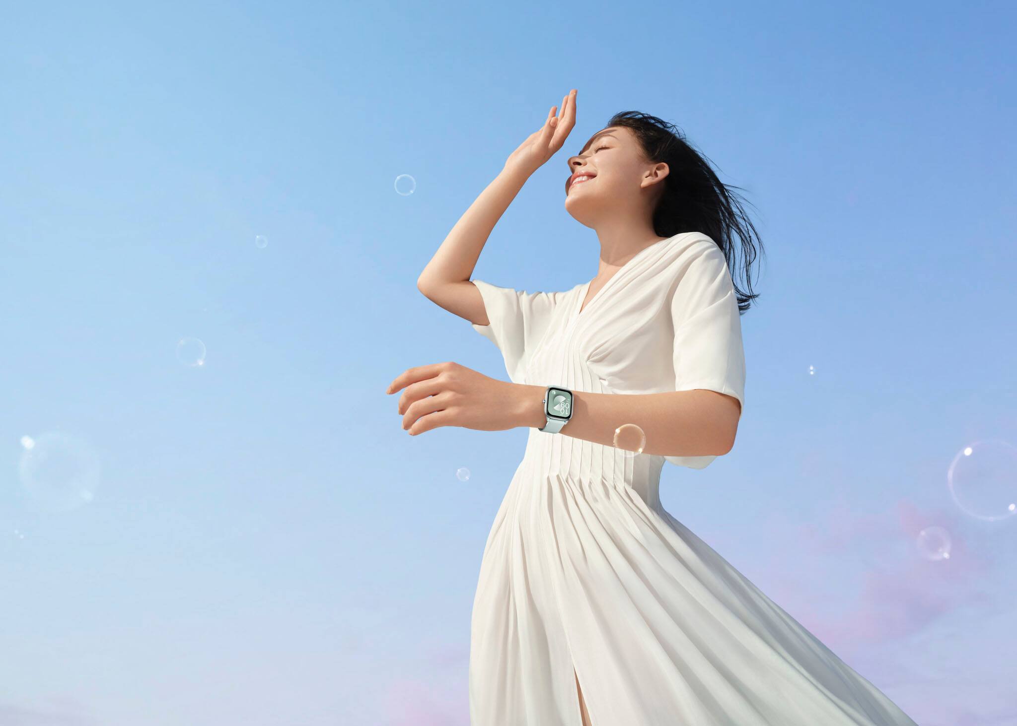 Amazfit - GTS 4 Mini Smartwatch 41,9 mm em liga de alumínio - Preto meia-noite-W2176OV1N