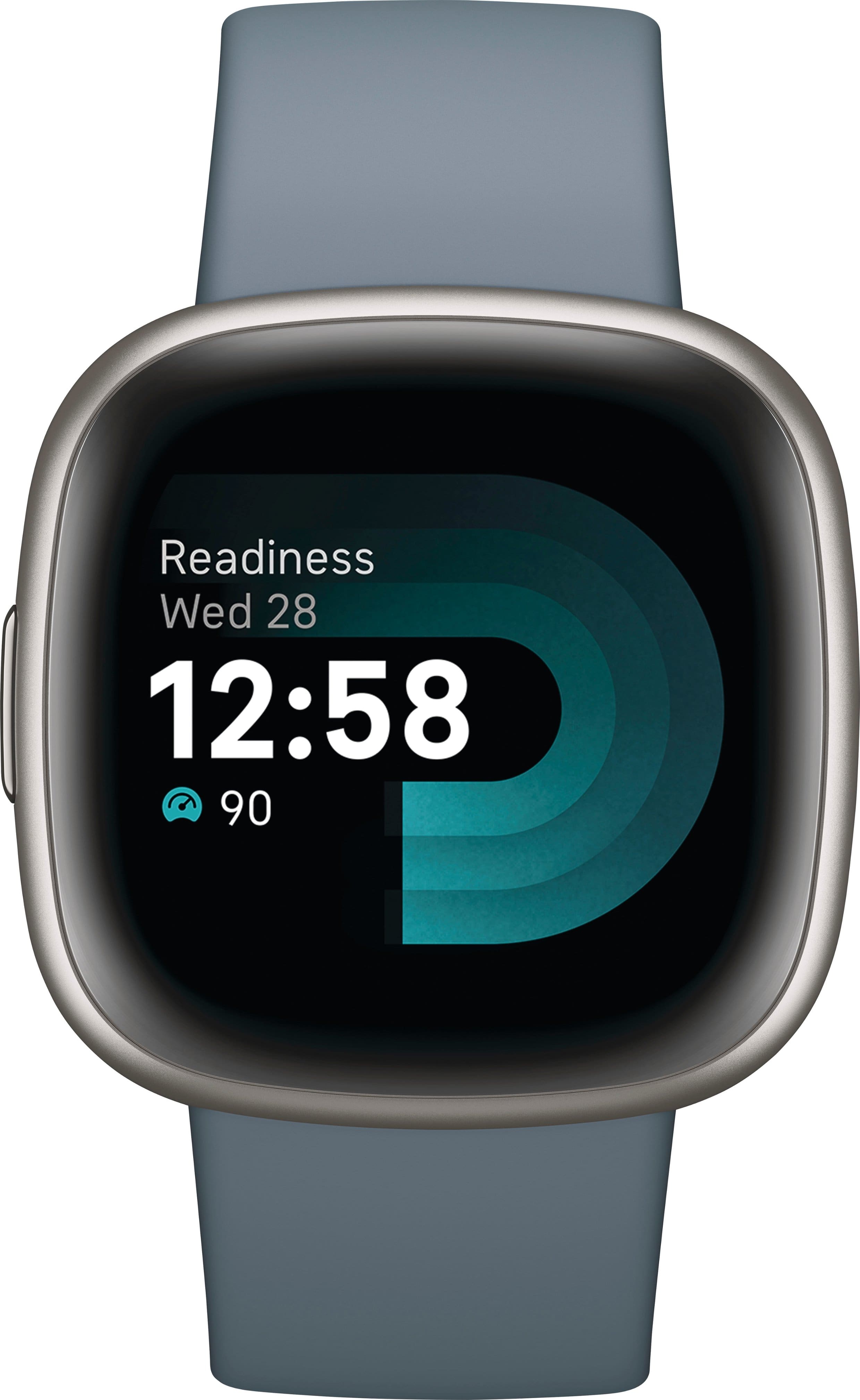 Fitbit - Smartwatch Versa 4 Fitness - Platinum-FB523SRAG-US