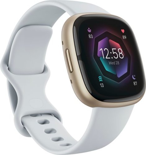 Fitbit - Smartwatch Sense 2 Advanced Health - Pale Gold-FB521GLBM-US