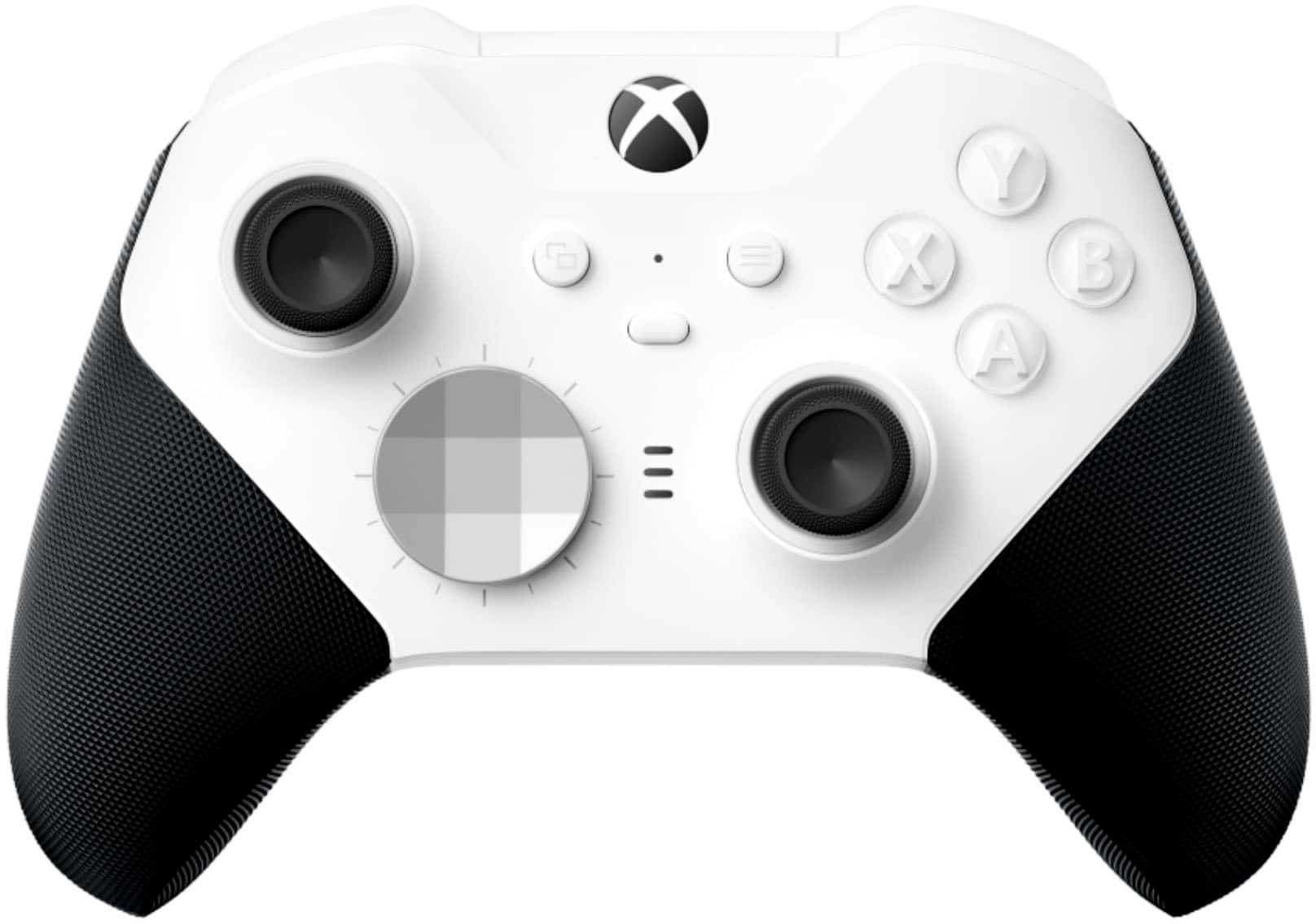 Microsoft - Controle sem fio para para vídeo game Elite Series 2 Core para Xbox Series X, Xbox Series S, Xbox One e PCs com Windows - White-4IK-00001