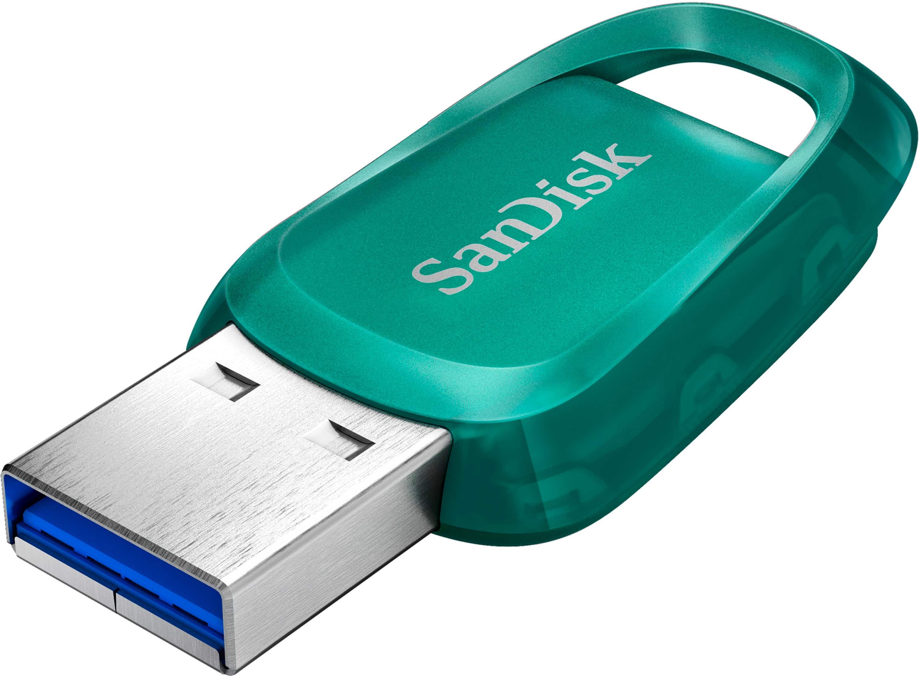 Pen Drive SanDisk - Unidade Flash Ultra Eco 128 GB USB 3.2 Gen 1 Tipo A - Verde-SDCZ96-128G-A46
